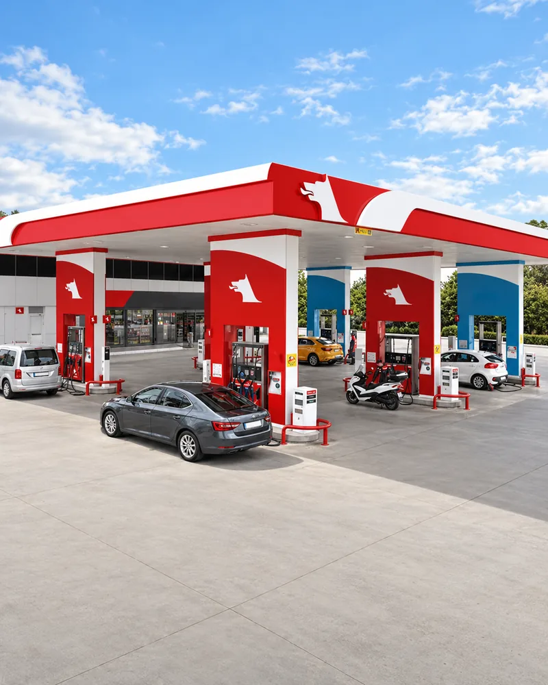 Petrol Ofisi akaryakıt istasyonu